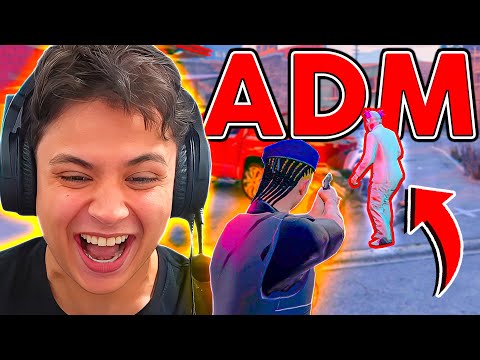 VIREI ADM e TROLLEI O NOVATO 😂 GTA RP (Paulinho o LOKO)