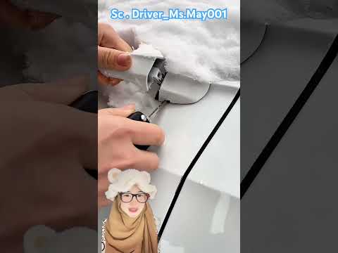 Mobil tertutup salju ⁉️ Driver_Ms.May001