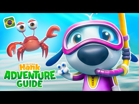 Como fazer mergulho 🤿🌊 Guia de Aventura do Talking Hank: Vida na Ilha