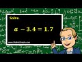 Solving Equations and Fractions
