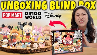 UNBOXING BLIND BOX DIMOO WORLD X DISNEY!😍 KOLABORASI POP MART PALING LUCU DI 2025!