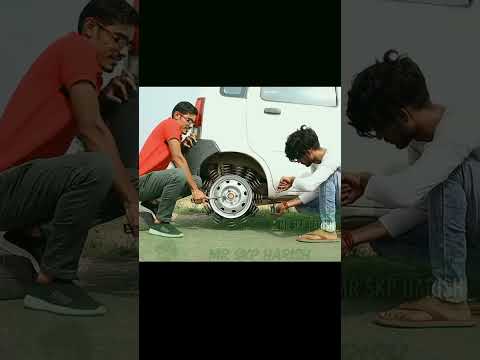📎Car Wheel VS spring மாட்டுன என்ன ஆகும் தெரியுமா...💢⁉️ Mr SKP Harish #expriment #shortsfeeds #shorts