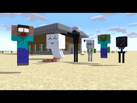 Crafting And Brewing Monster Mob - WeCraft Animation