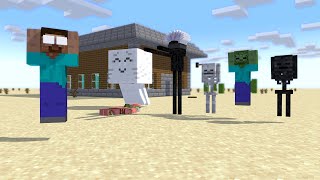 Crafting And Brewing Monster Mob - WeCraft Animation