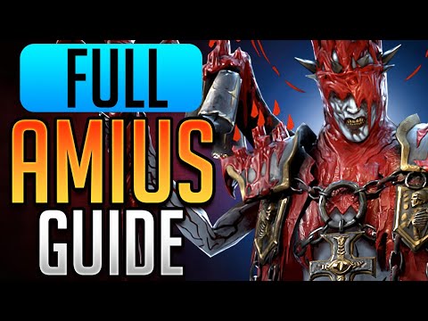 AMIUS EVERYTHING YOU NEED TO KNOW TO BEAT HIM! | Raid: Shadow Legends