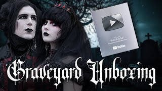 Unboxing Our Silver Play Button In A Graveyard