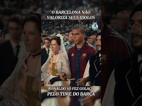 Ronaldo Fenômeno no Barcelona #ronaldofenomeno #ronaldo9 #ronaldo #barcelona #futebol