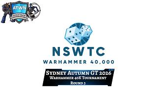 Sydney Autumn Warhammer 40K GT 2026 | Round 3: Necrons vs Chaos Space Marines