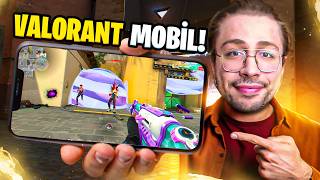İLK KEZ VALORANT MOBİLE OYNADIM! @ikolojik