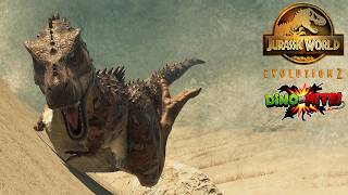 RAGDOLL DINOSAURS Go Down a GIANT Waterslide! | DINO-MITE! Showcase