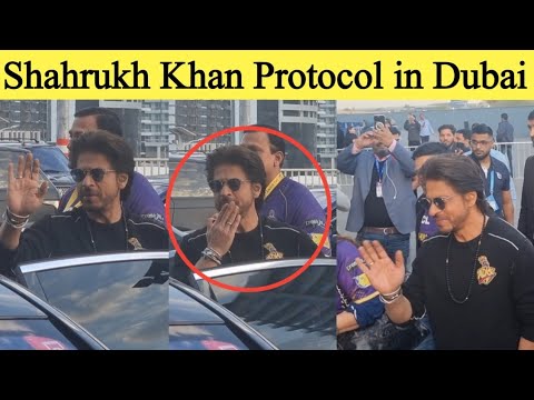 Shahrukh Khan reached to Dubai Stadium for ILT20 opening ceremony