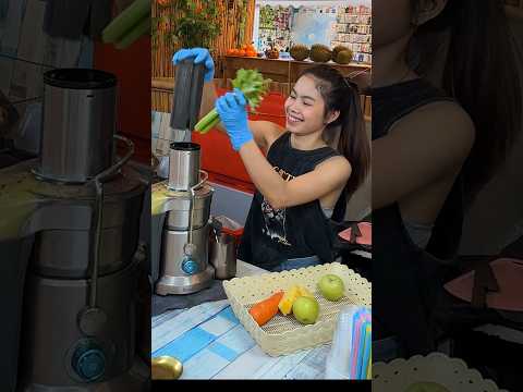 Only $1.7! Fresh Fruit Vegetable Mix Juice