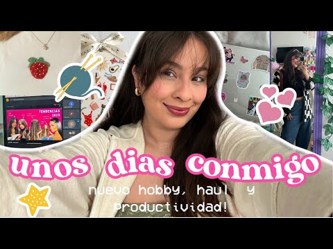 Vlog: Buscando un nuevo hobby! Productividad! Días Conmigo!