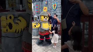 Dad pranks kid at Legoland 😱❤️😭👧🏻🌈✅🚀