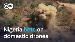 YouTube video thumbnail: Nigeria Turns to Local Drone Industry in Fight Against Insurgents