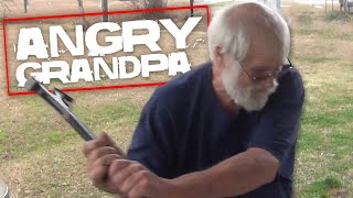 ANGRY GRANDPA DESTROYS DRYER
