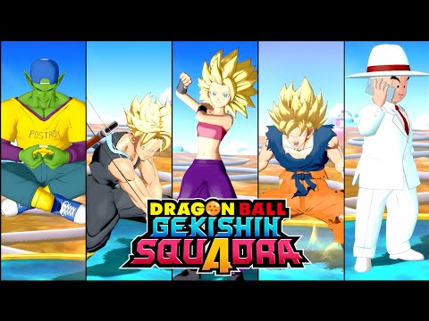 ALL CHARACTERS UNIQUE IDLE ANIMATIONS 🔥!! [Dragon Ball GEKISHIN SQUADRA]