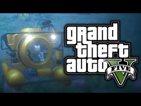 GTA 5: Funny Moments! #4 - Submarines, Cheats, Destruction! - (GTA V Adventures)