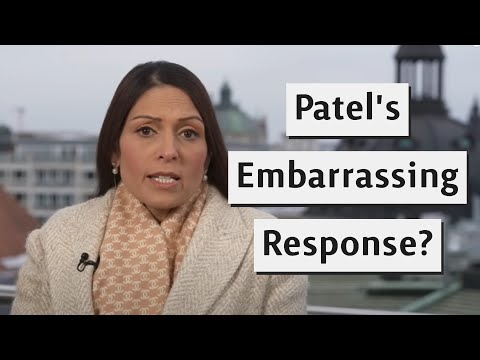 Priti Patel Stumbles on Response To Attack By US Vice President!