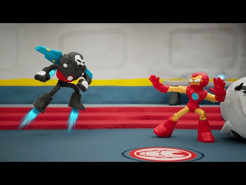 Play-Doh Marvel - Venom Versus Homem de Ferro