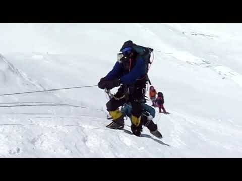 YouTube video thumbnail: Drones Tackle Everest’s Trash Crisis, Carry Garbage Down