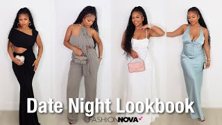 CLASSY DATE NIGHT OUT LOOKBOOK/ HAUL 🥂✨💋 ft. Fashion Nova