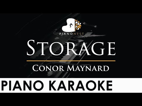 Conor Maynard – Storage – Piano Karaoke Instrumental Cover with Lyrics