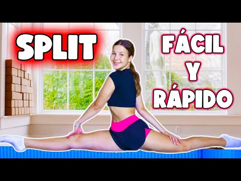 COMO HACER EL SPLIT EN UN DIA **Hacer el SPAGAT Rápido y Aumentar Flexibilidad** | Daniela Golubeva