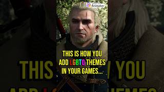 This is HOW You incorporate LGBTQ Themes in Your Game ... The Witcher 3  #thewitcher4  #gaming