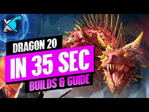 DRAGON 20... IN 35 SEC !!! | Champion Builds & Guide | RAID: Shadow Legends