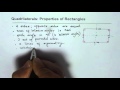 Properties and Formulas of Rectangles