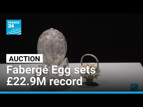 YouTube video thumbnail: Faberge's Rare Winter Egg Fetches Record £22.9M at Auction