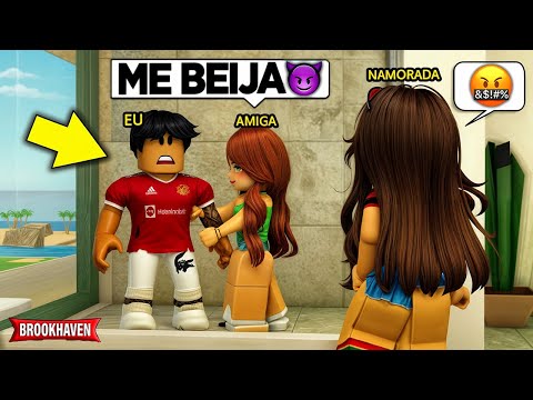 MINHA NAMORADA ME PEGOU com a MELHOR AMIGA DELA ANTES do CASAMENTO... BROOKHAVEN RP Roblox