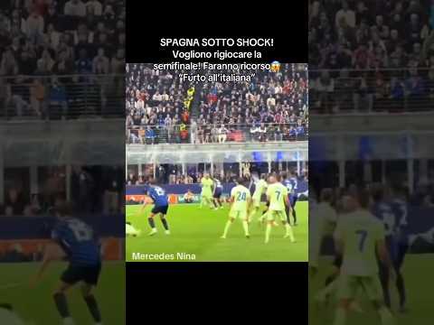 TIFOSI BARCELLONA INFURIATI! L’hanno definito furto all’italiana😱 #shorts #inter