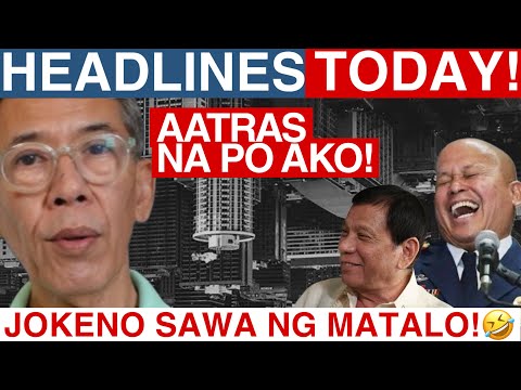 Just in! JOKENO umatras na sa pagTAKBO sa pagka SENADOR. Mga NETlZEN HINANAP ang PAKE! 🤣