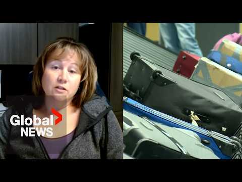 YouTube video thumbnail: Travel Nightmare: BC Woman Caught Between two Airlines in Lost Luggage Dispute