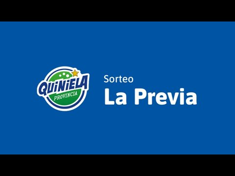 Sorteo de la Quiniela La Previa de la Lotería de la Provincia: 21 de noviembre del 2024