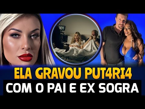 Andressa Urach grava conteúdo +18 com o propío pai e deixar igreja Universal de boca aberta