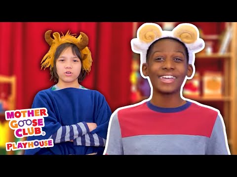 The Three Billy Goats Gruff + More | Mother Goose Club Dress Up Theater
