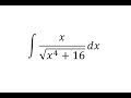 Integration Techniques and U Substitution