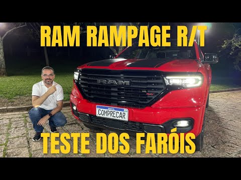 RAM Rampage R/T - Teste dos faróis full LED