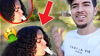 She Had “PREGNANCY THROW UP”! *Its Happening*