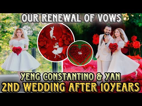 Yeng Constantino at Husband Yan nagpakasal for the 2nd Time💍 Renewal Of Vows after 10years |Congrats