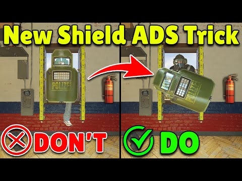*NEW* Shields Trick To ADS in 0.01 Seconds! - Rainbow Six Siege X
