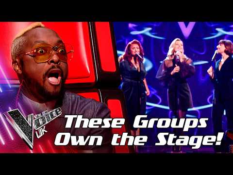 AMAZING Group Blind Auditions on The Voice UK!