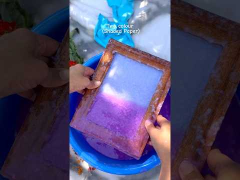 Unleash your creativity with paper making. It’s an ART. #recycleandcreate #papercreations