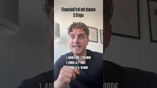 Finanziell frei mit diesen 5 Steps!