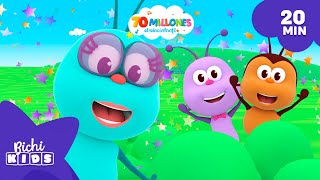 Top 10 Mejores Canciones de Bichikids 🐝 Especial 70 Millones 🎉 | El Reino Infantil