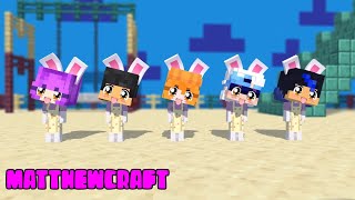 Bunny oxy and friends chicken wing meme #minecraft #matthewcraft