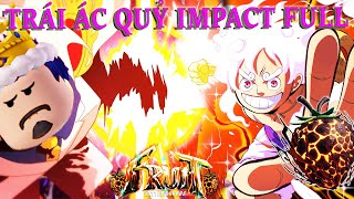 Roblox - CÚ ĐẤM THIÊN HÀ TRÁI ÁC QUỶ IMPACT CỦA GARP MẠNH CHẤN ĐỘNG PVP KHỦNG - Fruit Battlegrounds